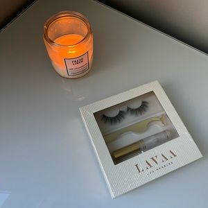 LAVAA Lashes Flirty 3D Mink Lash Set - Up to 30 Uses NIB Sealed RV $54